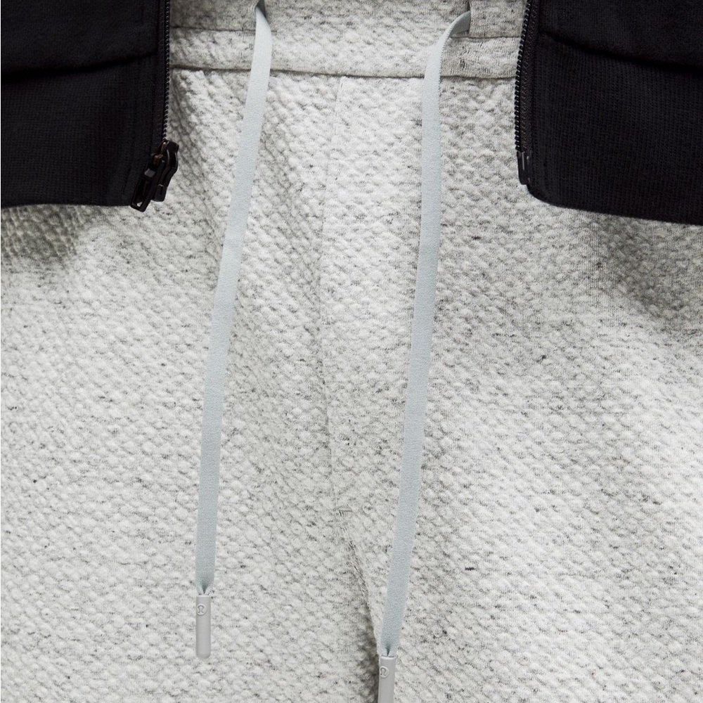 Lululemon Joggers Men’s XS Gray At Ease Textured Double Knit Gym Running NWOT - Picture 10 of 10